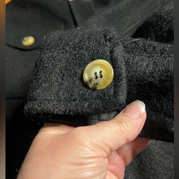 EUC Oak + Fort- 100% Wool Long Shacket. Size S - Picture 8 of 9